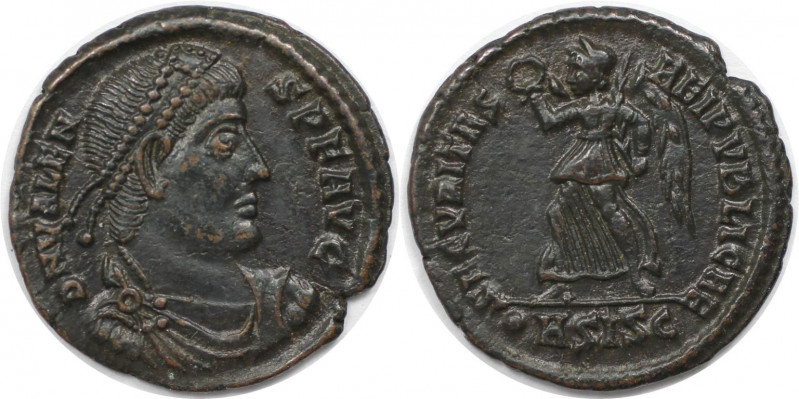 Römische Münzen, MÜNZEN DER RÖMISCHEN KAISERZEIT. Valens (364-378 n. Chr). Folli...