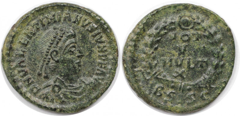 Römische Münzen, MÜNZEN DER RÖMISCHEN KAISERZEIT. Valentinianus II. (375-392 n. ...