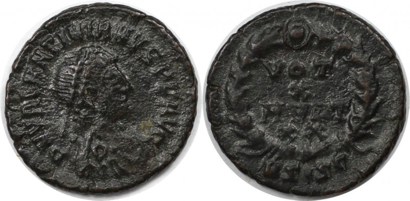 Römische Münzen, MÜNZEN DER RÖMISCHEN KAISERZEIT. Valentinianus II. (375-392 n. ...