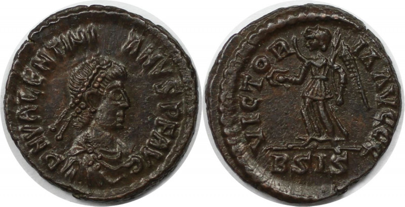 Römische Münzen, MÜNZEN DER RÖMISCHEN KAISERZEIT. Valentinianus II. (375-392 n. ...