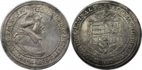 RDR – Habsburg – Österreich, RÖMISCH-DEUTSCHES REICH. Erzherzog Leopold (1618)-1625-1632 - als geistlicher Fürst. Taler 1624, Ensisheim. Silber. Dav. ...