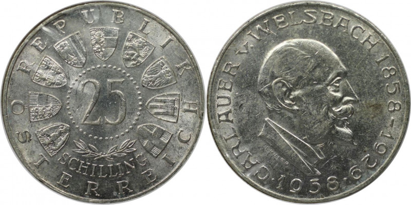 RDR – Habsburg – Österreich, REPUBLIK ÖSTERREICH. 100. Geburtstag von Carl Auer ...