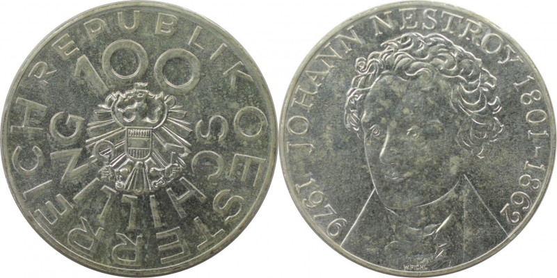 RDR – Habsburg – Österreich, REPUBLIK ÖSTERREICH. 175. Geburtstag von Johann Nes...