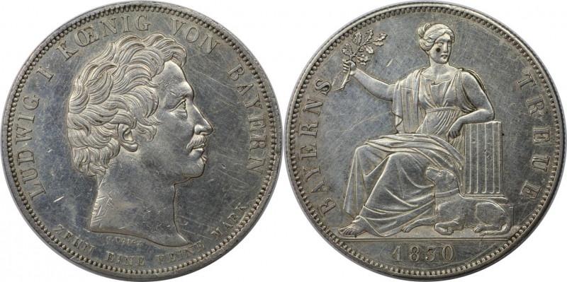 Altdeutsche Münzen und Medaillen, BAYERN / BAVARIA. Ludwig I. (1825-1848). Bayer...