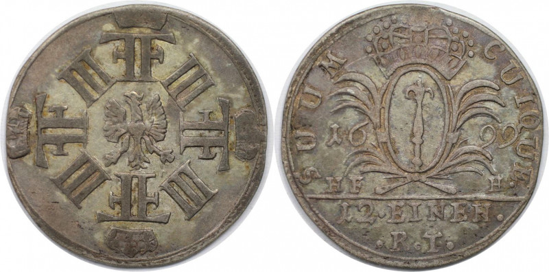 Altdeutsche Münzen und Medaillen, BRANDENBURG IN PREUSSEN. Friedrich III. (1688-...