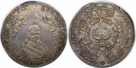 Altdeutsche Münzen und Medaillen, BRAUNSCHWEIG UND LÜNEBURG. BRAUNSCHWEIG-WOLFENBÜTTEL, FÜRSTENTUM. August der Jüngere (1635-1666). Löser zu 2 Reichst...