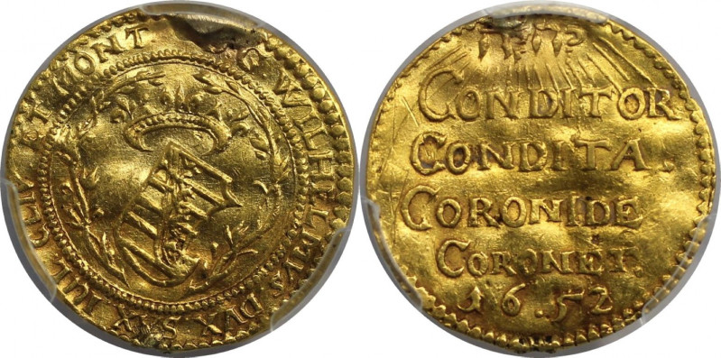 Altdeutsche Münzen und Medaillen, SACHSEN. Sachsen/-Neu-Weimar. Wilhelm I. (1641...