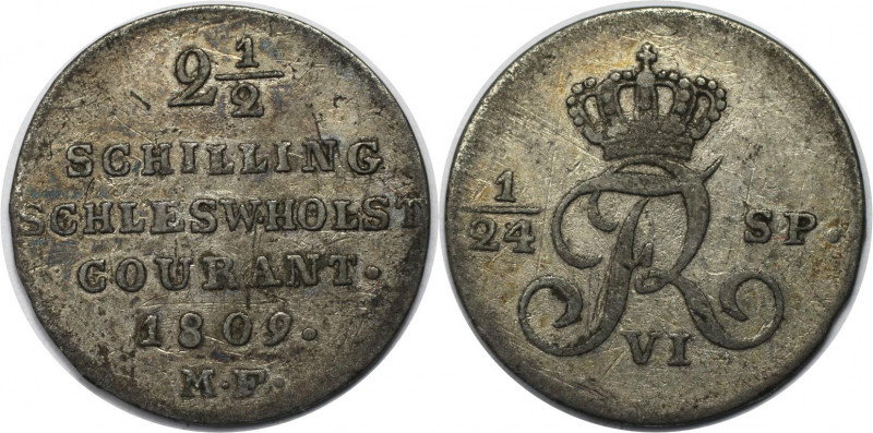 Altdeutsche Münzen und Medaillen, SCHLESWIG - HOLSTEIN. Friedrich VI. (1808-1839...