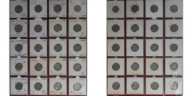 Deutsche Münzen und Medaillen ab 1945, Lots und Samllungen. BUNDESREPUBLIK DEUTSCHLAND. Lot von 20 münzen (1968-1976). 2х50 Pfennig 1968, 2х50 Pfennig...