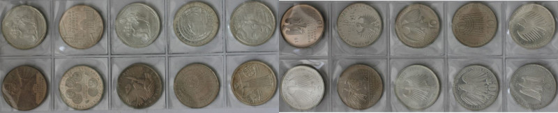Deutsche Münzen und Medaillen ab 1945, Lots und Samllungen BUNDESREPUBLIK DEUTSC...