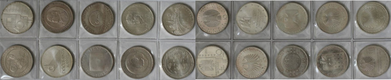 Deutsche Münzen und Medaillen ab 1945, Lots und Samllungen BUNDESREPUBLIK DEUTSC...