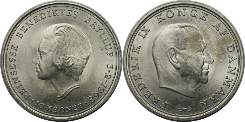 Europäische Münzen und Medaillen, Dänemark / Denmark. Prinzessin Benedikt. Frede...