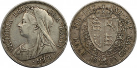 Europäische Münzen und Medaillen, Großbritannien / Vereinigtes Königreich / UK / United Kingdom. Victoria (1837-1901). 1/2 Crown 1895. Silber. KM 782....