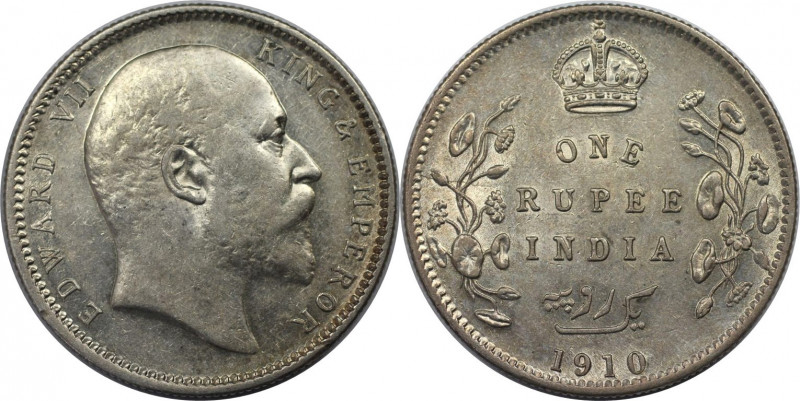 Weltmünzen und Medaillen, Indien / India. Britisch Indien. Edward VII. (1901-191...