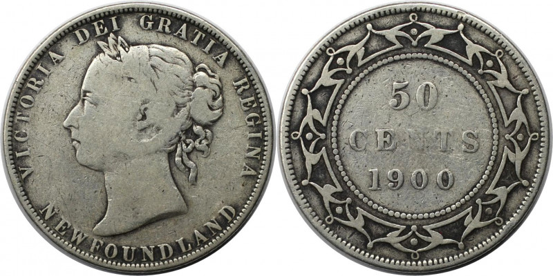 Weltmünzen und Medaillen, Kanada / Canada. Neufundland. Victoria (1837-1910). 50...