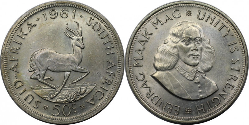 Weltmünzen und Medaillen, Südafrika / South Africa. Jan Van Riebeeck. 50 Cents 1...