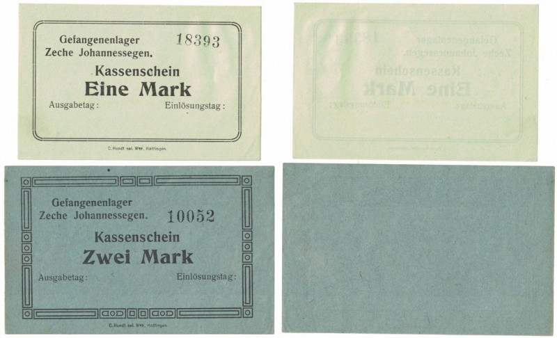 Banknoten, Deutschland / Germany, Lots und Sammlungen. Notgeld Bredenschein (Wes...