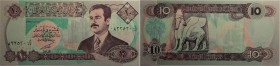 Banknoten, Irak / Iraq. 10 Dinars 1992. P.81. I