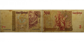 Banknoten, Portugal. 500 Escudos 1997. III