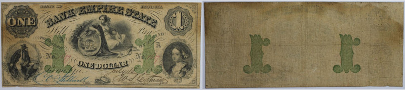 Banknoten, USA / Vereinigte Staaten von Amerika, Obsolete Banknotes. Rome, GA- B...