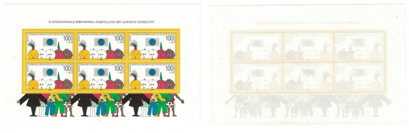 Briefmarken / Postmarken, Deutschland / Germany. BRD.10. Internationale Briefmar...