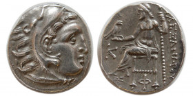 KINGS of MACEDON. Alexander III . 336-323 BC. AR Drachm