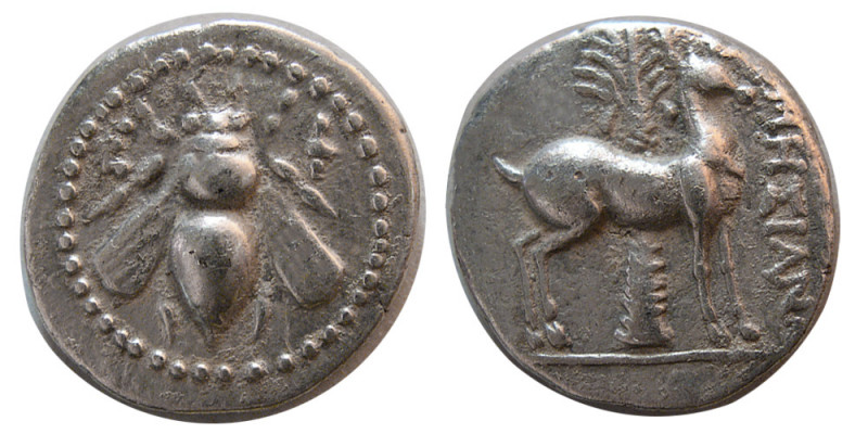 IONIA, Ephesos. Circa 202-150 BC. AR Drachm (4.05 gm; 19 mm). Attic standard. Be...