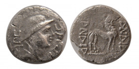 INDO-GREEK, YUEH-CHI. Arseiles. Late 1st century BC. AR Obol