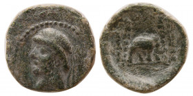 KINGS of PARTHIA. Phraates II. 138-137 BC. Æ Dichalkous.