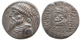 KINGS of ELYMIAS. Kamnaskires V. Circa 54-32 BC. AR Tetradrachm.