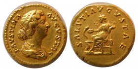 ROMAN EMPIRE. Faustina Junior. AD. 147-175/6. Gold Aureus