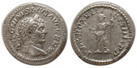 ROMAN EMPIRE. Caracalla. AD. 198-217. AR Denarius
