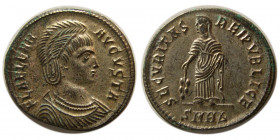 ROMAN EMPIRE. Helena, mother of Constantine, Æ Silvered Follis