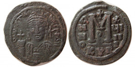 BYZANTINE EMPIRE. Justinian I. AD. 527-565. Æ follis