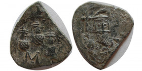 BYZANTINE EMPIRE. Constans II. 614-668 AD. Æ Follis.