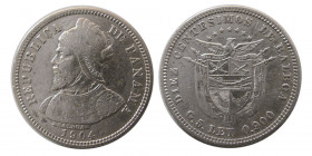 PANAMA, Republic. 1904. Ten Centesimos.