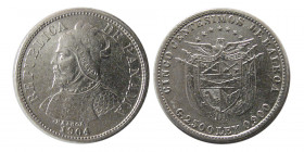 PANAMA, Republic. 1904. Five Centesimos.