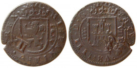 SPAIN, Philip III. 1625. 8 Maravedis.