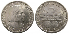 U. S. 1893. Columbian Exposition Half Dollar Commemorative.