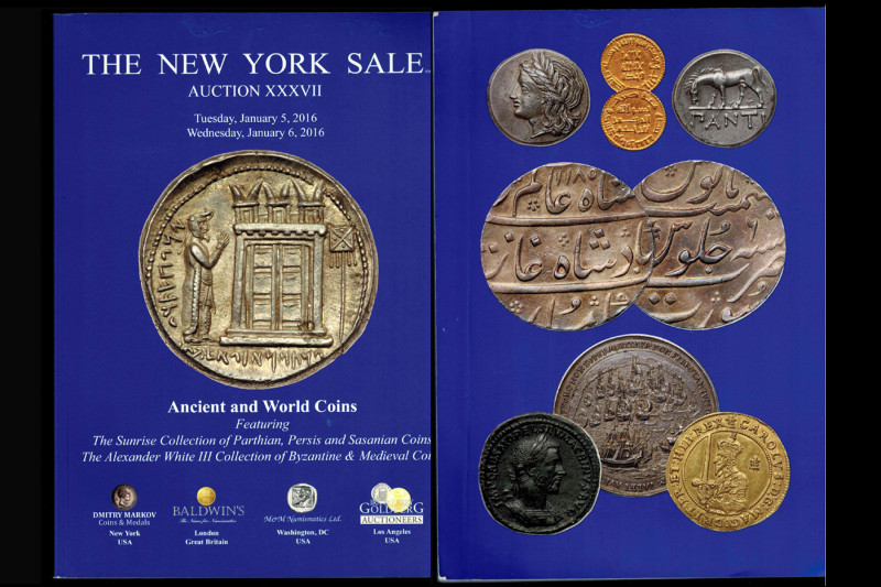 The New York Sale, Auction XXXVII, Jan. 2016. Auction Catalog presenting "The Su...