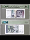 GERMANY-Federal Republic. Pick 38c. 1993 10 Deutsche Mark.