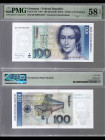 GERMANY-Federal Republic. Pick 41b. 1991 100 Deutsche Mark.
