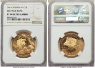 Republic gold Proof "Wild Boar" 100 Euros 2014 PR70 Ultra Cameo NGC, Vienna mint, KM3236. AGW 0.5145 oz. 

HID09801242017

© 2022 Heritage Auctions | ...