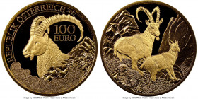 Republic gold Proof "Alpine Ibex" 100 Euros 2017 PR70 Ultra Cameo NGC, Vienna mint, KM3274. AGW 0.5145 oz. 

HID09801242017

© 2022 Heritage Auctions ...