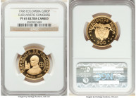 Republic gold Proof "Eucharistic Congress" 300 Pesos 1968 PR65 Ultra Cameo NGC, KM233. AGW 0.3733 oz.

HID09801242017

© 2022 Heritage Auctions | All ...