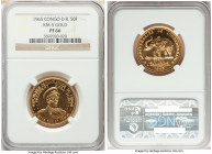 Democratic Republic gold Proof "5th Anniversary of Independence" 50 Franc 1965 PR66 NGC, KM5. AGW 0.4667 oz.

HID09801242017

© 2022 Heritage Auctions...