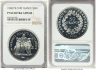 Republic silver Proof Piefort 50 Francs 1980 PR66 Ultra Cameo NGC, Paris mint, KM-P680. Mintage: 2,500.

HID09801242017

© 2022 Heritage Auctions | Al...