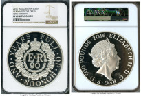 Elizabeth II silver Proof "90th Birthday" 500 Pounds (Kilo) 2016 PR69 Ultra Cameo NGC, KM-Unl., S-NH6. Sold with COA #016.

HID09801242017

© 2022 Her...