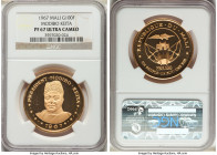Republic gold Proof "Modibo Keita" 100 Francs 1967 PR67 Ultra Cameo NGC, KM8. AGW 0.9259 oz. 

HID09801242017

© 2022 Heritage Auctions | All Rights R...