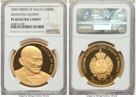 Republic gold Proof "Mahatma Gandhi" 5000 Liras (1 oz) 2000 PR68 Ultra Cameo NGC, KM-Unl. AGW 0.9999 oz. 

HID09801242017

© 2022 Heritage Auctions | ...